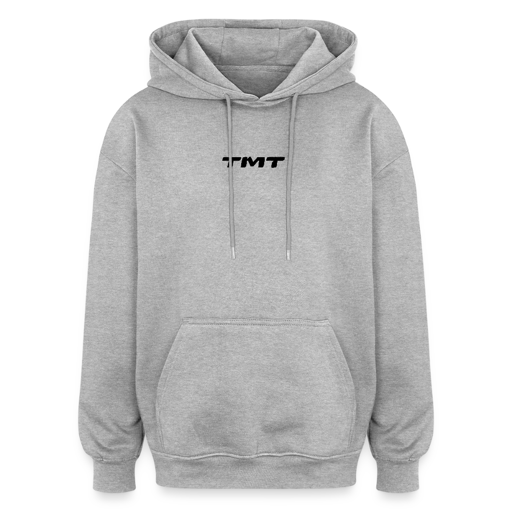 Grey Oversized Hoodie - heather grey