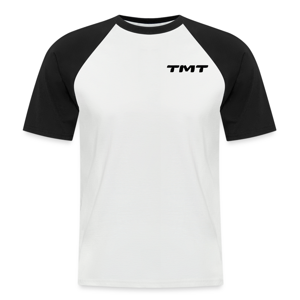 Men’s Baseball T-Shirt - white/black