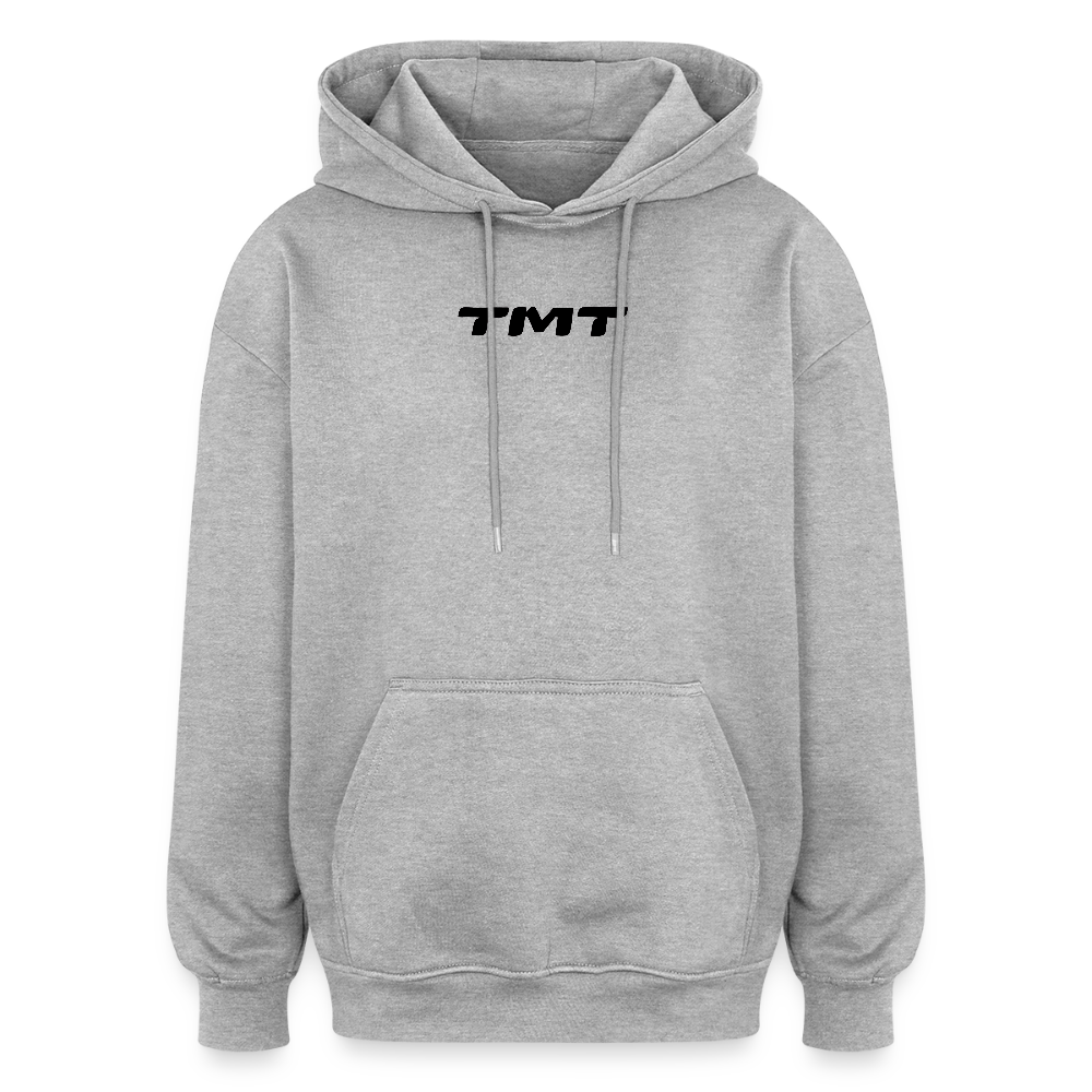 Grey Oversized Hoodie - heather grey