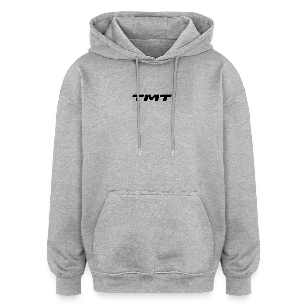 Grey Oversized Hoodie - heather grey