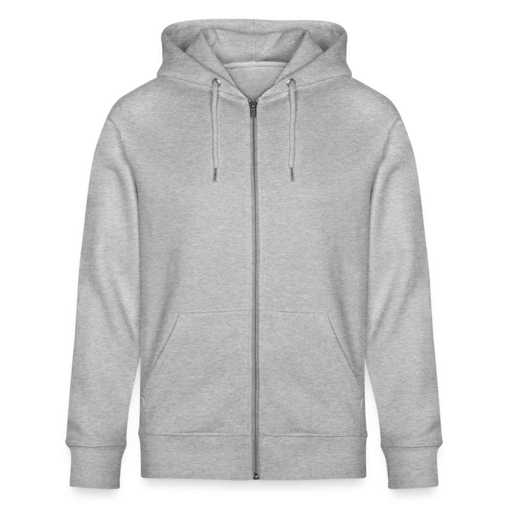 Grey Hooded Jacket - heather grey