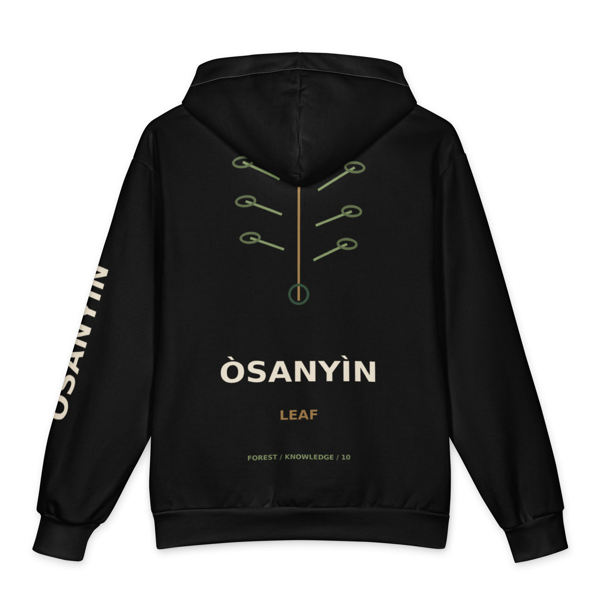 Back view of TMTKIDZ oversized cotton hoodie