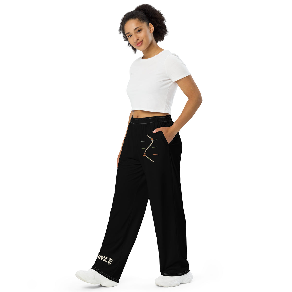 TMTKIDZ wide-leg trousers streetwear detail